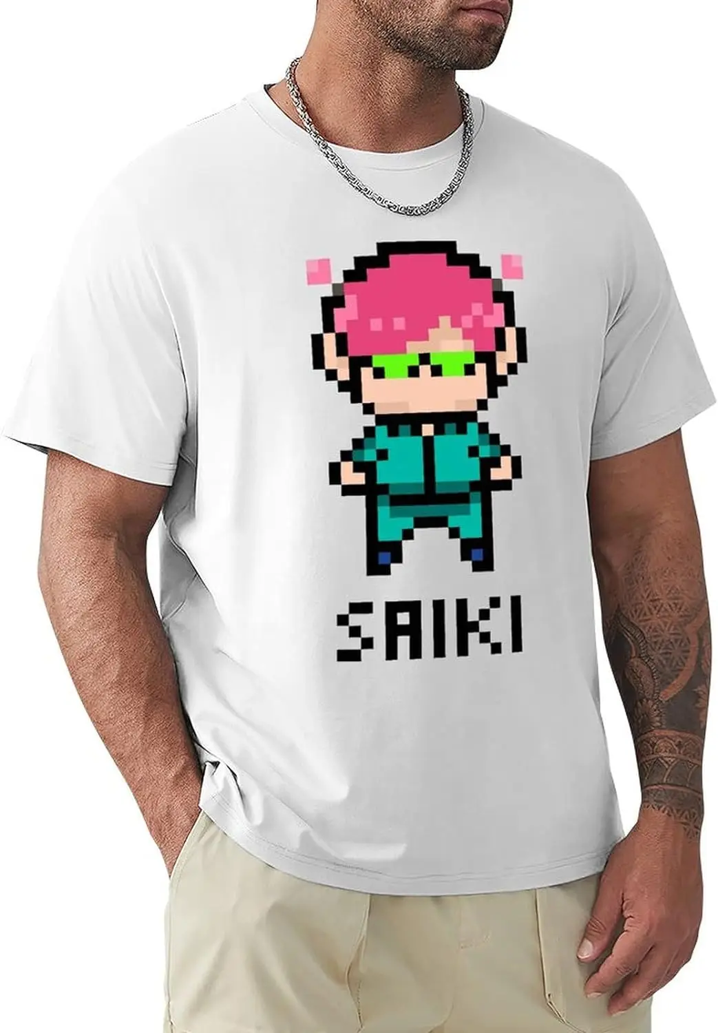 Anime The Disastrous Life of Saiki K T-Shirt for Men Women Casual Comfortable Manga Crewneck Fashion Tees
Anime The Disastrous Life of Saiki K T-Shirt for Men Women Casual Comfortable Manga Crewneck Fashion Tees
