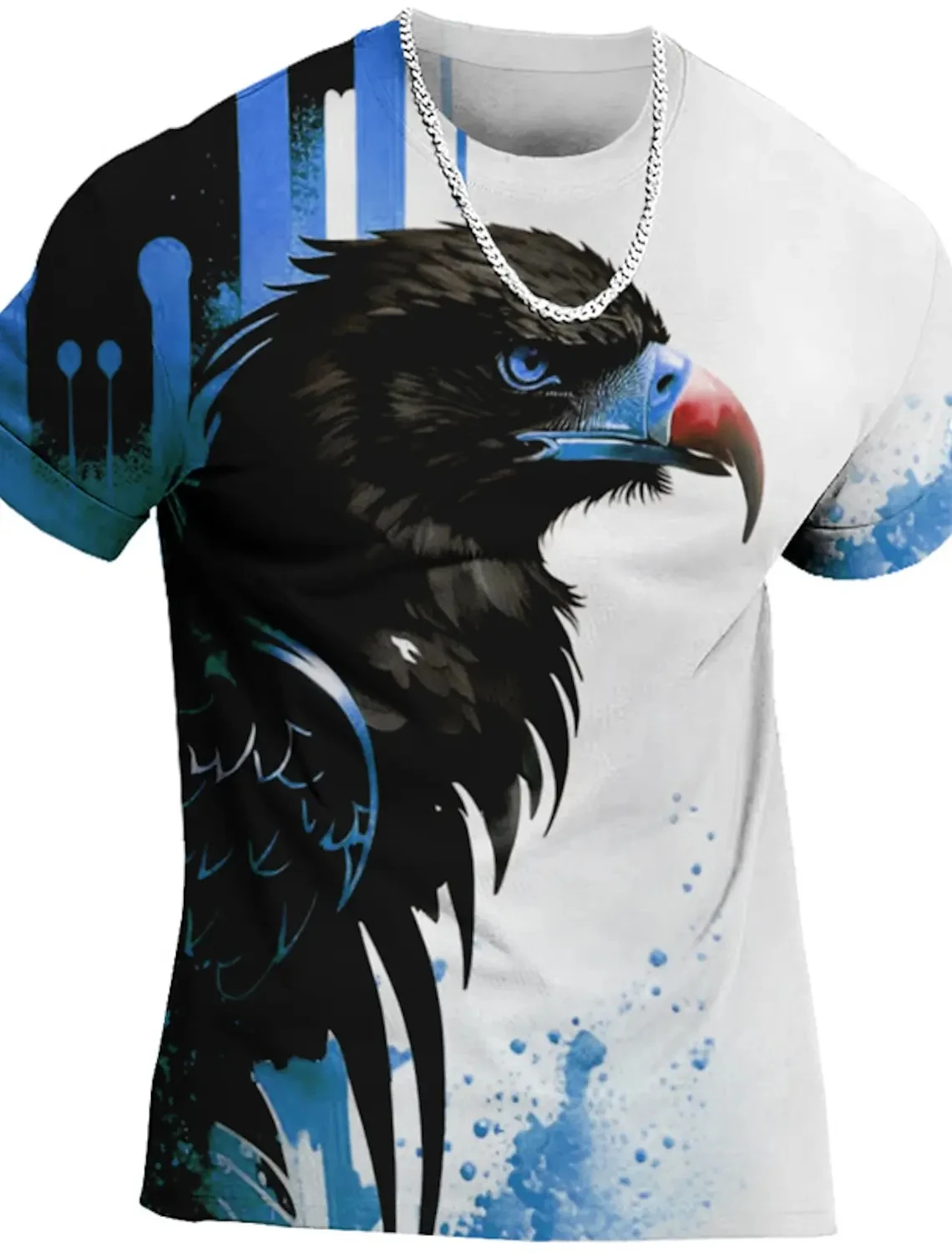 Men's T-Shirt Trend Fashion Street T-Shirt Hip-Hop Loose Short Sleeved Summer T Shirt For Men Clothing Casual Fashion Top Tee
Men's T-Shirt Trend Fashion Street T-Shirt Hip-Hop Loose Short Sleeved Summer T Shirt For Men Clothing Casual Fashion Top Tee