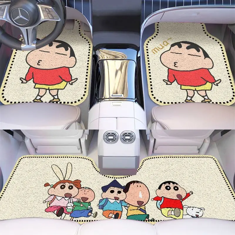 Crayon Shin Chan Car Foor Mat Cartoon Car Carpet Style Dirt Resistant Antiskid Car Protection Pad Universal Foot Pad Accessories
Crayon Shin Chan Car Foor Mat Cartoon Car Carpet Style Dirt Resistant Antiskid Car Protection Pad Universal Foot Pad Accessories