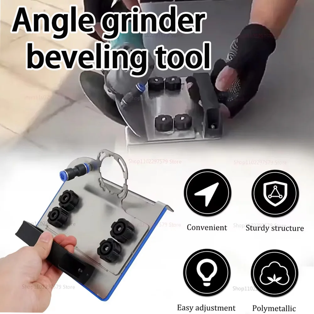 Angle Grinder Stand for Tile 45 Degree Chamfer Cutting Tool for Ceramic Stone Tile Edging and beveling Perfect for DIY
Angle Grinder Stand for Tile 45 Degree Chamfer Cutting Tool for Ceramic Stone Tile Edging and beveling Perfect for DIY