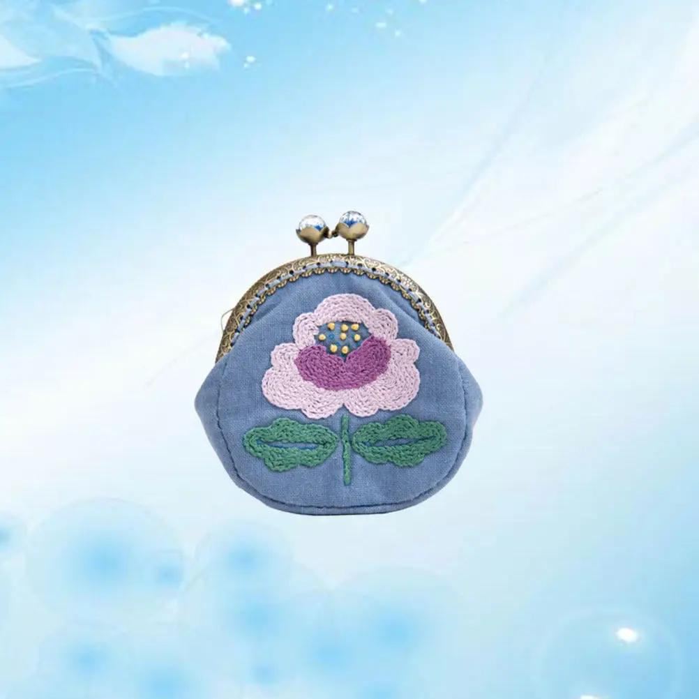 Embroidery Kit Coin Purse H made Tools Beginners Pattern Cloth Wool Needle Clasp Frame Accessories Round Metal Bag
Embroidery Kit Coin Purse H made Tools Beginners Pattern Cloth Wool Needle Clasp Frame Accessories Round Metal Bag