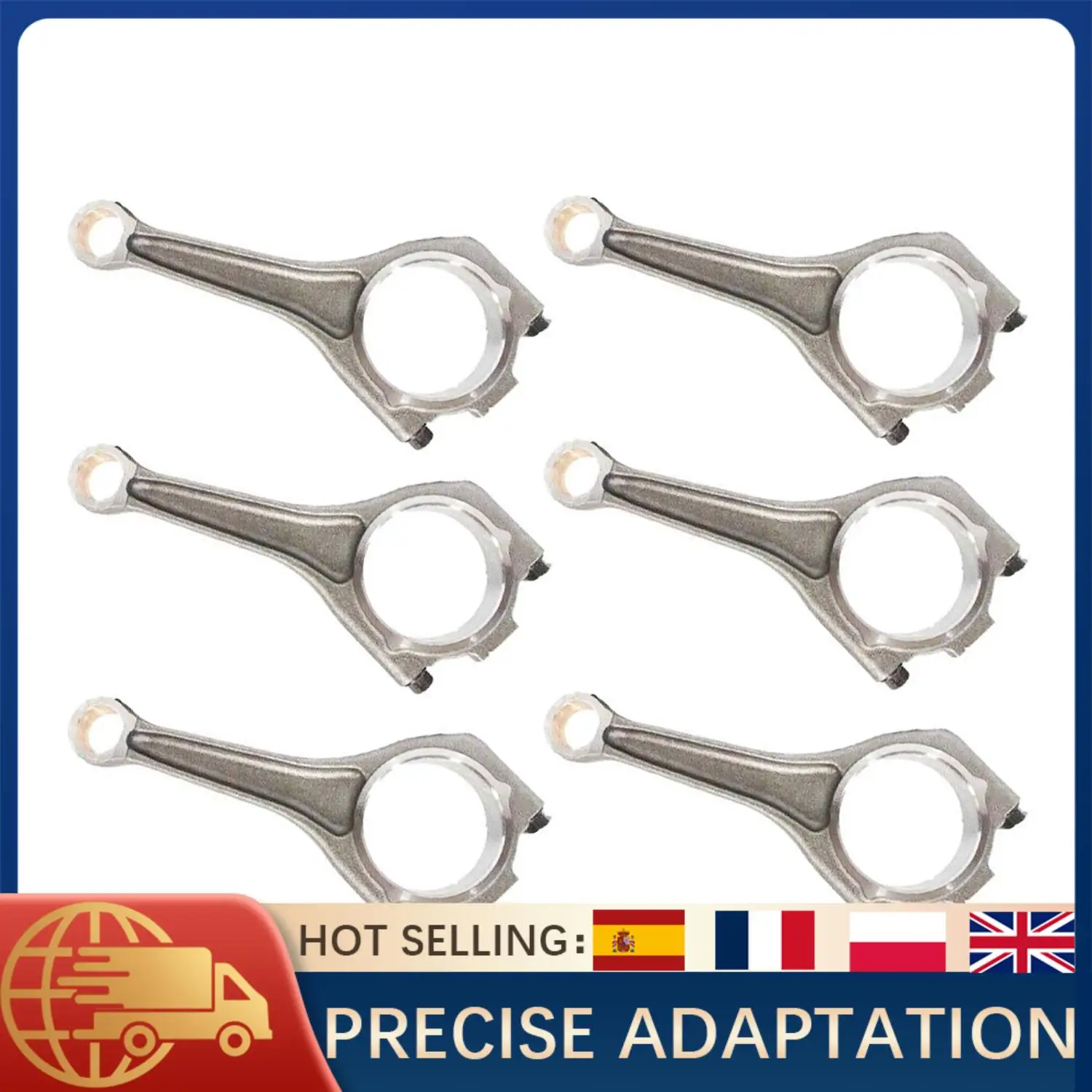 Шатун STD DA6626 LR051508 6 шт. для Land Rover Discovery Range Rover Sport Velar Jaguar 306DT 3,0 дизельного двигателя
Шатун STD DA6626 LR051508 6 шт. для Land Rover Discovery Range Rover Sport Velar Jaguar 306DT 3,0 дизельного двигателя