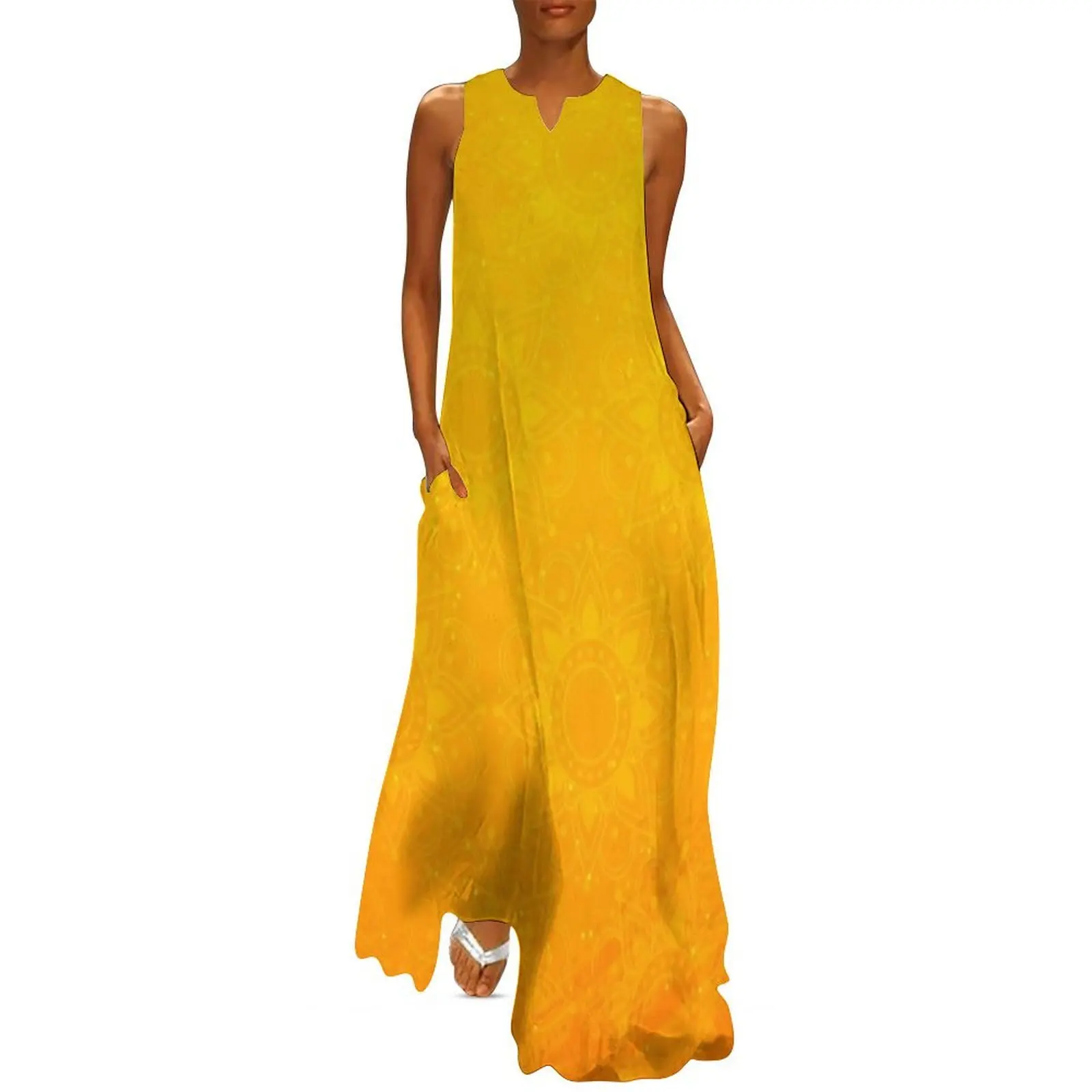 Golden Sunshine Mandala Pattern Long Dress dresses for special events luxury dresses bandage dress Dance dresses
Golden Sunshine Mandala Pattern Long Dress dresses for special events luxury dresses bandage dress Dance dresses