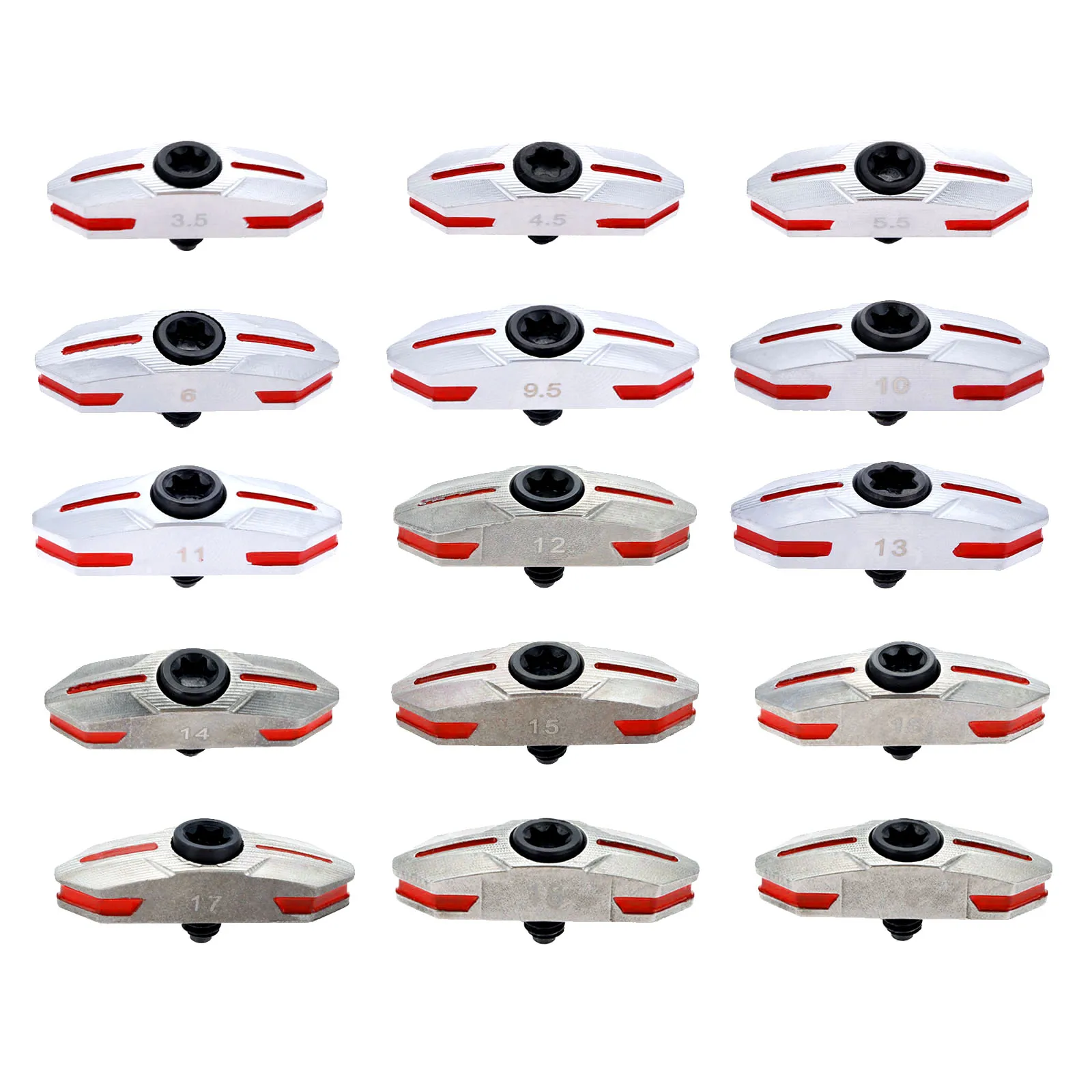 1 шт. Golf Weight Screw 3,5 г 4 г 4,5 г 5,5 г 6 г 8 г 9,5 г 10 г 11 г 12 г 13 г 14 г 15 г 16 г 17 г 18 г 19 г 20g подходит для драйверов Ping G410
1 шт. Golf Weight Screw 3,5 г 4 г 4,5 г 5,5 г 6 г 8 г 9,5 г 10 г 11 г 12 г 13 г 14 г 15 г 16 г 17 г 18 г 19 г 20g подходит для драйверов Ping G410