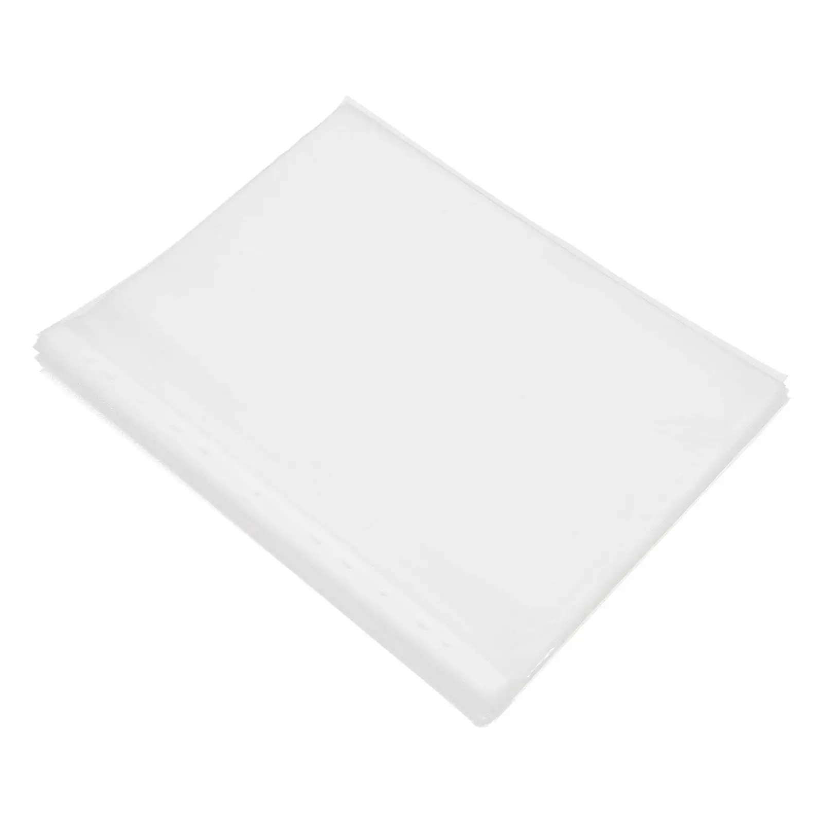 100 Pcs Transparent Document Bag Clear Page Protectors with Pockets Folders File Holder
100 Pcs Transparent Document Bag Clear Page Protectors with Pockets Folders File Holder