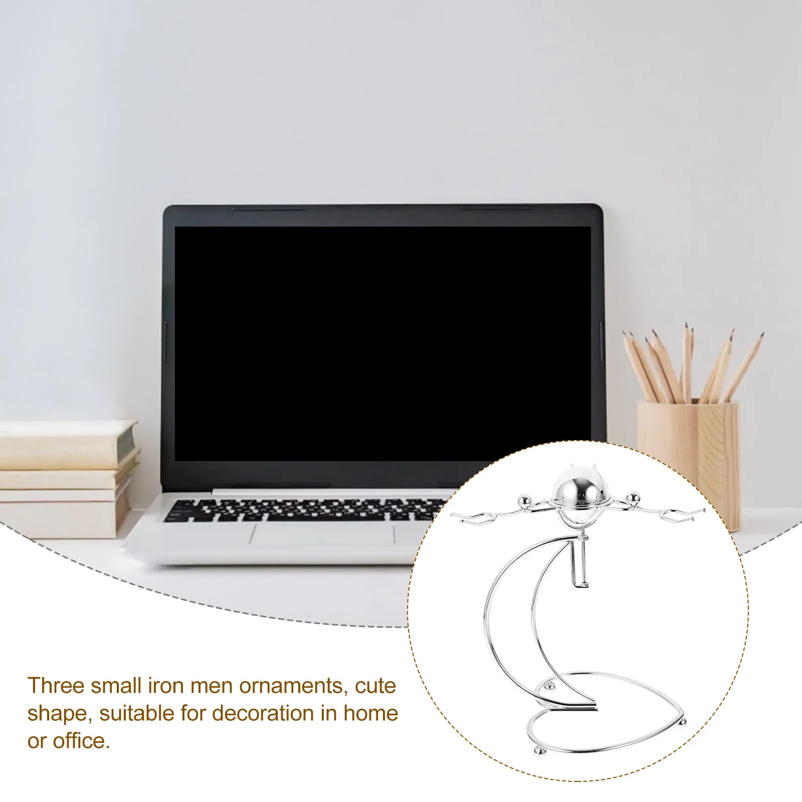 Exquisite Handmade Iron Physics Balancing Sculpture Desktop Ornament Three Small Men Figures Modern Balance Decor for Home
Exquisite Handmade Iron Physics Balancing Sculpture Desktop Ornament Three Small Men Figures Modern Balance Decor for Home