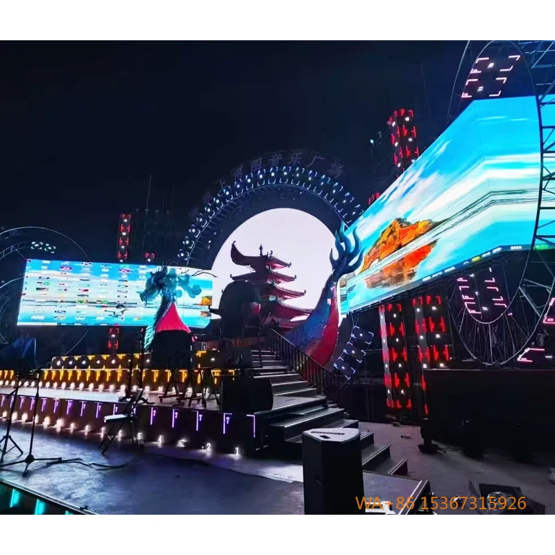 P2.976/P3.91/P4.81 Indoor Outdoor Full Color HD LED Rental Screen Stage Video Wall
P2.976/P3.91/P4.81 Indoor Outdoor Full Color HD LED Rental Screen Stage Video Wall