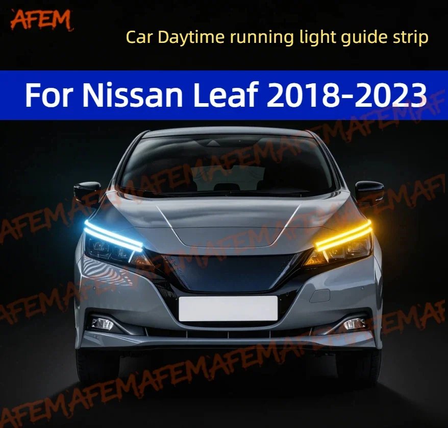 2pcs For Nissan Leaf 2018-2023 12V Car DRL Daytime Running Light Start Scan Style Sequential FlowingTurn Signal Light Ultra-Thin
2pcs For Nissan Leaf 2018-2023 12V Car DRL Daytime Running Light Start Scan Style Sequential FlowingTurn Signal Light Ultra-Thin
