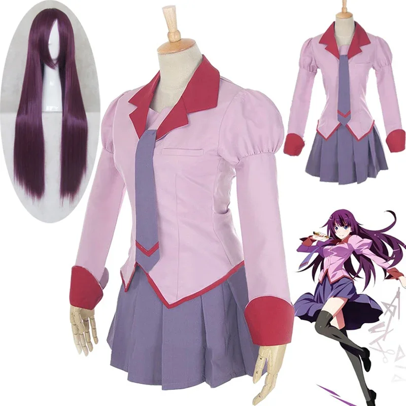 Anime Monogatari Series Senjougahara Hanekawa Kanbaru School Uniform Cosplay Costume Halloween Party Clothes Custom Made
Anime Monogatari Series Senjougahara Hanekawa Kanbaru School Uniform Cosplay Costume Halloween Party Clothes Custom Made