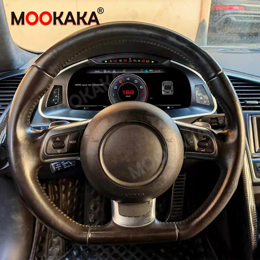 Car Digital Dash For Audi R8 2007-2015 LCD Instrument Cluster Meter Panel Dashboard Odometer Auto Speedometer Virtual Cockpit
Car Digital Dash For Audi R8 2007-2015 LCD Instrument Cluster Meter Panel Dashboard Odometer Auto Speedometer Virtual Cockpit