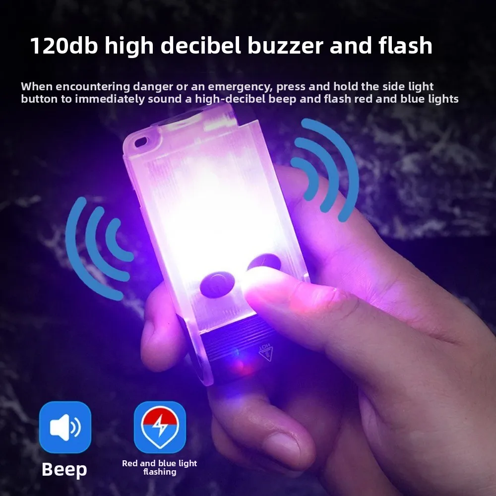 Portable Multi-function LED Flashlight Rechargeable Mini Size Power Bank with Magnet Buzzer Waterproof Work Light Emergency Use
Portable Multi-function LED Flashlight Rechargeable Mini Size Power Bank with Magnet Buzzer Waterproof Work Light Emergency Use