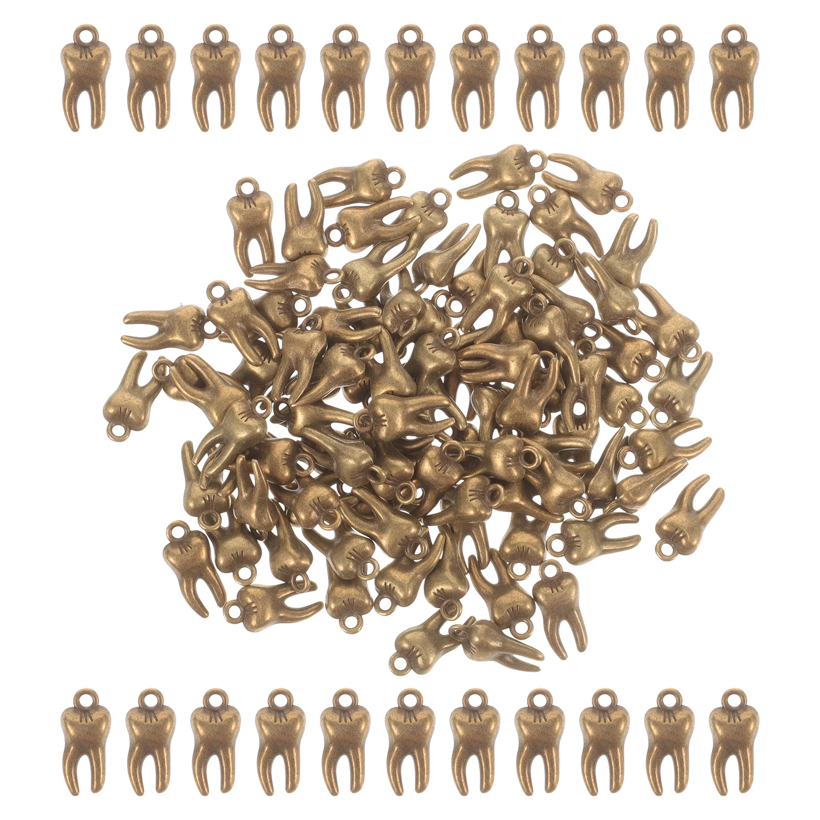 100 Pcs Metal Tooth Pendant Bracelet Making Charms Jewelry Accessories High Quality Keychain
100 Pcs Metal Tooth Pendant Bracelet Making Charms Jewelry Accessories High Quality Keychain