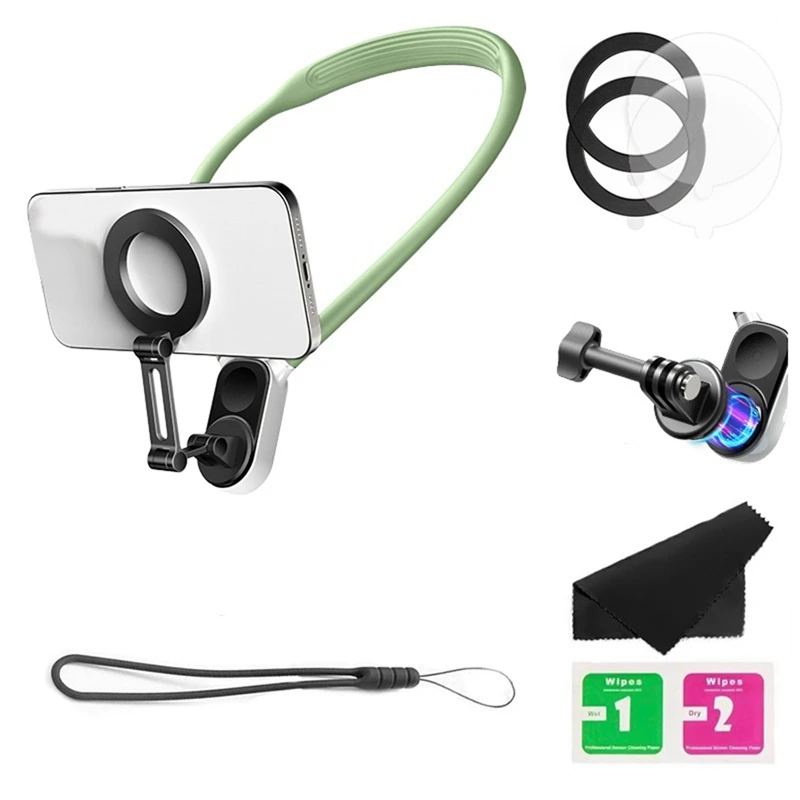 Магнитный держатель на шею, кронштейн для ожерелья для Samsung/Iphone DJI/Gopro/Insta360 ACE Pro, аксессуар для смартфона
Магнитный держатель на шею, кронштейн для ожерелья для Samsung/Iphone DJI/Gopro/Insta360 ACE Pro, аксессуар для смартфона