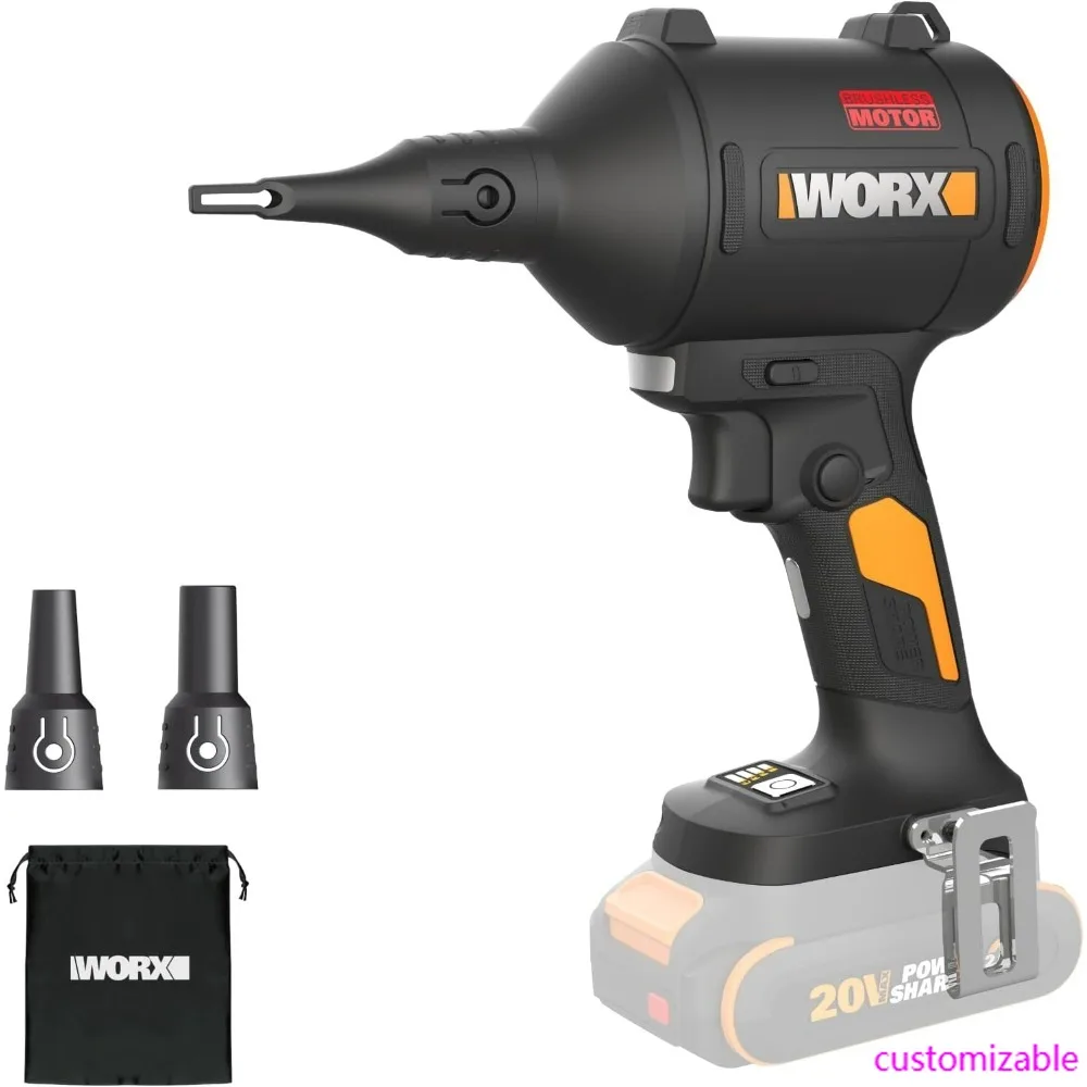 20V Cordless Blower and Inflator with 39 CFM and 470 MPH for Efficient Dust Removal and Inflation Needs
20V Cordless Blower and Inflator with 39 CFM and 470 MPH for Efficient Dust Removal and Inflation Needs