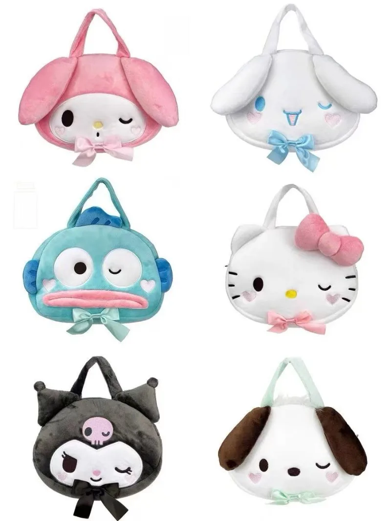 Плюшевая большая сумка Kuromi Kitty Melody Cinnamoroll, милая студенческая большая сумка в подарок
Плюшевая большая сумка Kuromi Kitty Melody Cinnamoroll, милая студенческая большая сумка в подарок