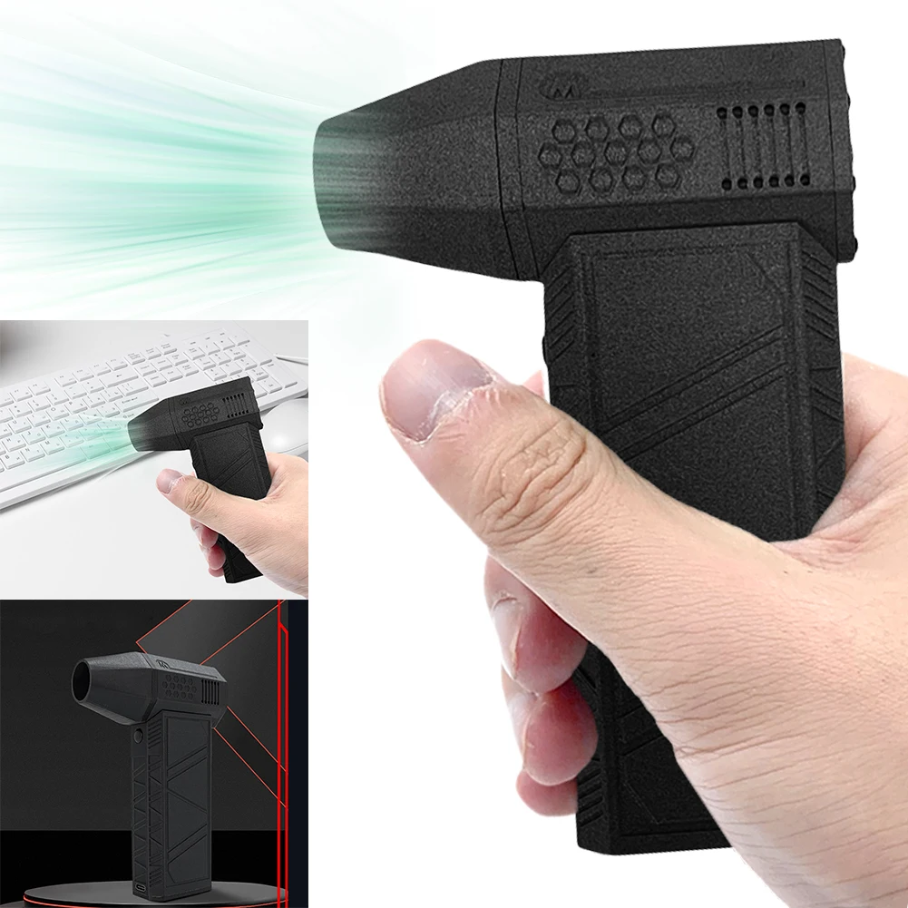 130000 RPM Mini Turbo Jet Fan Rechargeable Brushless Motor Industrial Duct Fan Turbofan for Computer Keyboard Outdoors Car Home
130000 RPM Mini Turbo Jet Fan Rechargeable Brushless Motor Industrial Duct Fan Turbofan for Computer Keyboard Outdoors Car Home