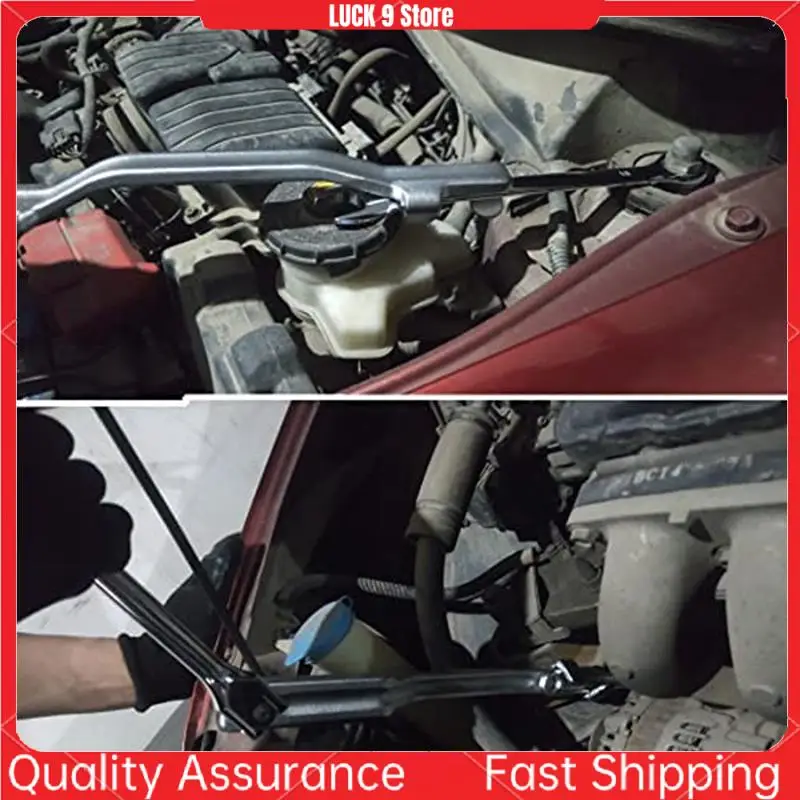 Wrench Extender With 3 Pairs Non-Sliptorque Amplifier Bar Connecting Rod With 1/2Inch Hole For Drive Click Torque Wrench-AB52
Wrench Extender With 3 Pairs Non-Sliptorque Amplifier Bar Connecting Rod With 1/2Inch Hole For Drive Click Torque Wrench-AB52