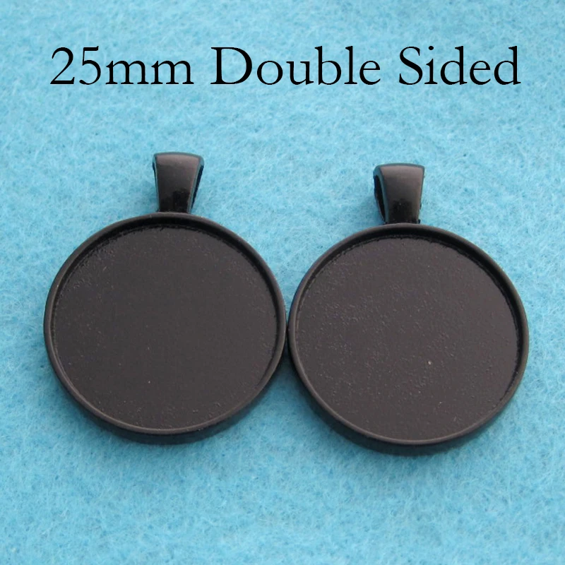 500 pcs - Double Sided Pendant Blanks 25mm Round Cabochon Setting, Bezel Pendant Trays
500 pcs - Double Sided Pendant Blanks 25mm Round Cabochon Setting, Bezel Pendant Trays
