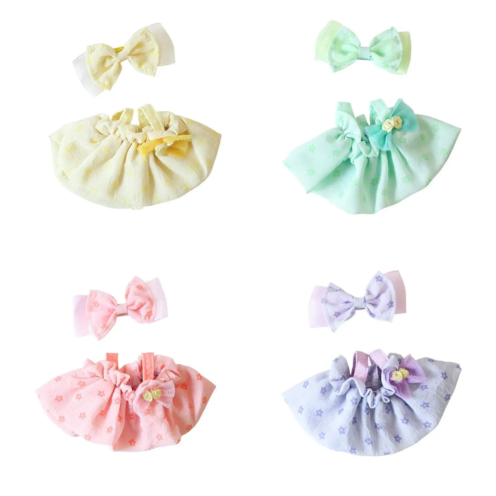 Cute Plush Doll Outfit Plush Toy Stylish with Mini Headdress Girl Doll Clothes Doll Replacement Outfit for Birthday Kids Gift
Cute Plush Doll Outfit Plush Toy Stylish with Mini Headdress Girl Doll Clothes Doll Replacement Outfit for Birthday Kids Gift