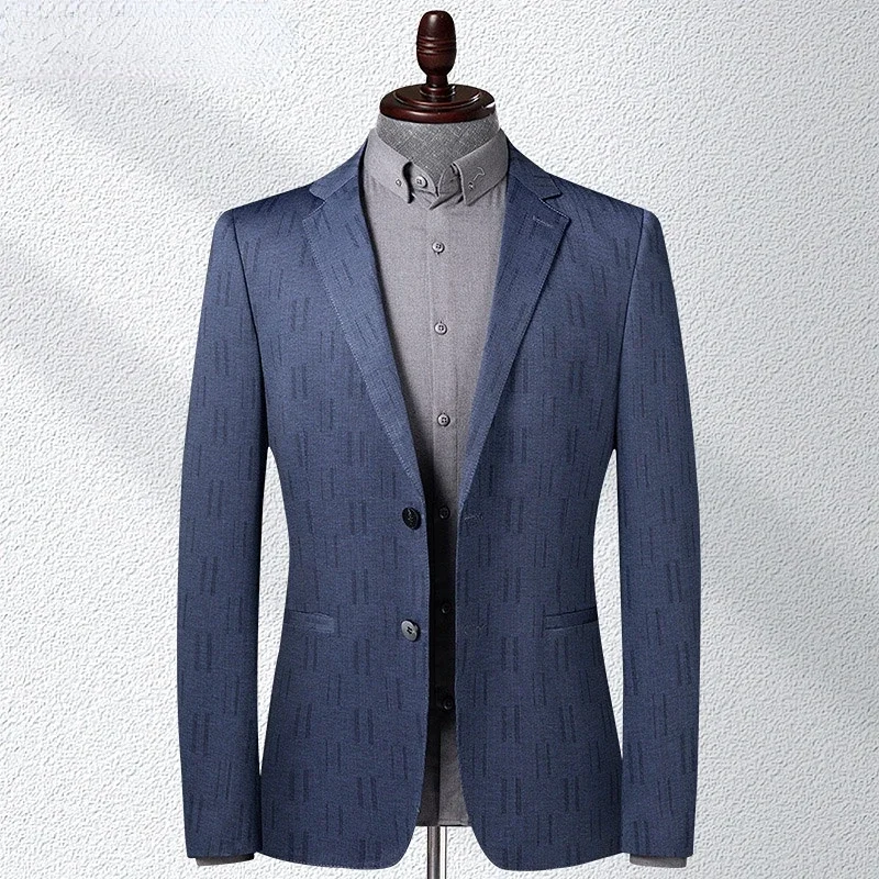 Men Spring Autumn Blazer Jacket Business Casual High Quality Party Wedding Clothing Slim Fit Blue Outwear New 2023
Men Spring Autumn Blazer Jacket Business Casual High Quality Party Wedding Clothing Slim Fit Blue Outwear New 2023