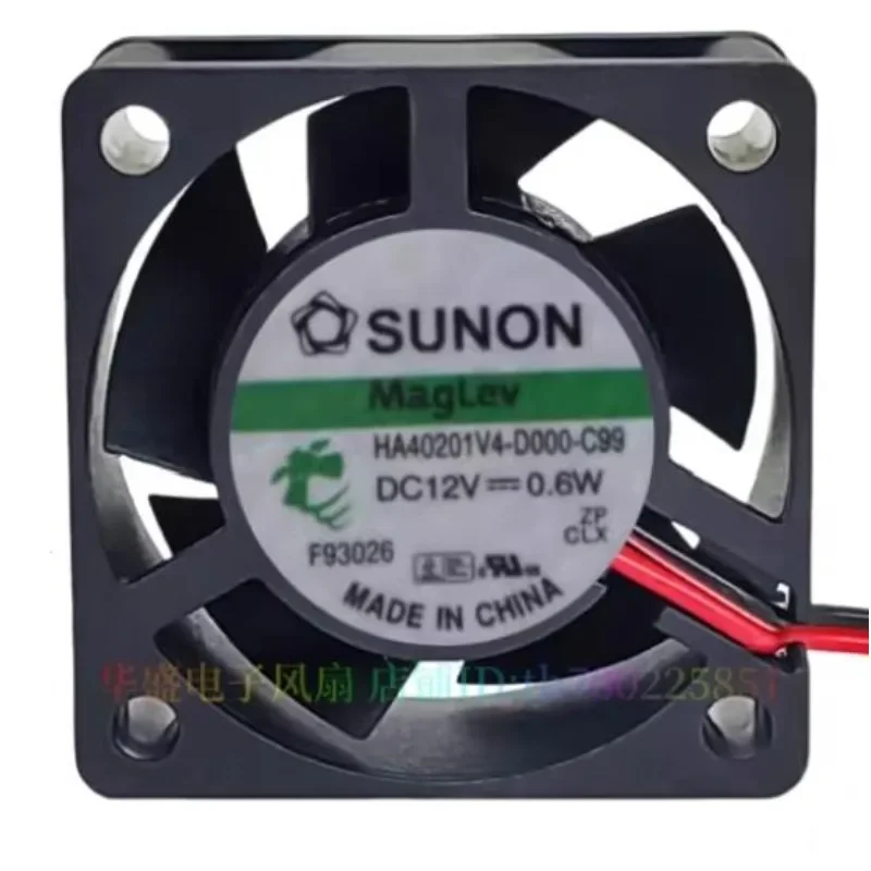 Fan for SUNON HA40201V4-D000-C99 4020 4cm 12V 0.6W 40*40*20MM
Fan for SUNON HA40201V4-D000-C99 4020 4cm 12V 0.6W 40*40*20MM