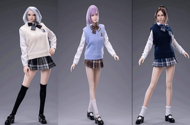 cdtoys 1/6 cd030 Female Sodier Clothes Knitted Sweater JK Skirt Set for 12''
cdtoys 1/6 cd030 Female Sodier Clothes Knitted Sweater JK Skirt Set for 12''