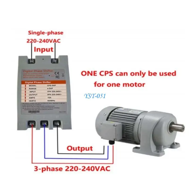 E15A Small Phase Converter Phase Shifters for Industrial Automation & Maintenance
E15A Small Phase Converter Phase Shifters for Industrial Automation & Maintenance