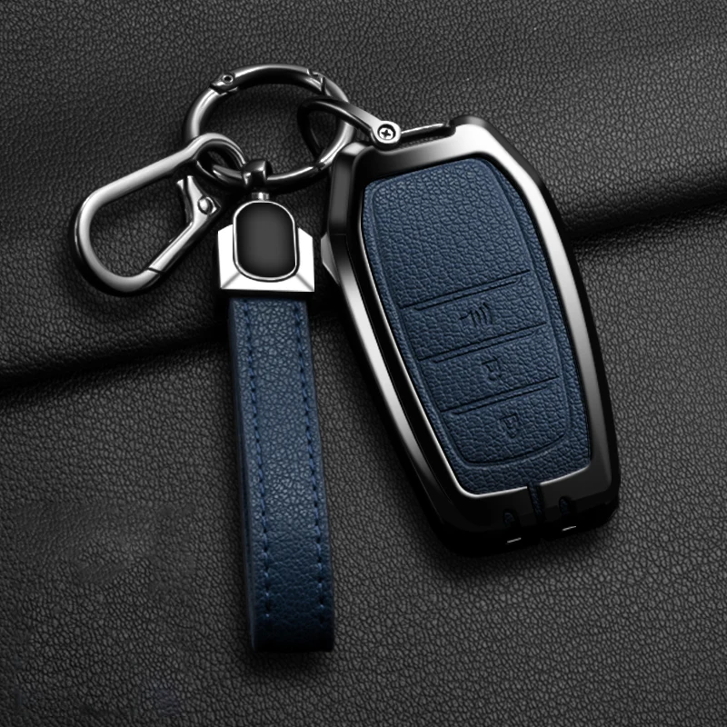 New Zinc Alloy Leather Car Key Case Cover Shell For Toyota CHR Hilux Fortuner Land Cruiser 200 Camry Corolla Crown RAV4 Highland
New Zinc Alloy Leather Car Key Case Cover Shell For Toyota CHR Hilux Fortuner Land Cruiser 200 Camry Corolla Crown RAV4 Highland