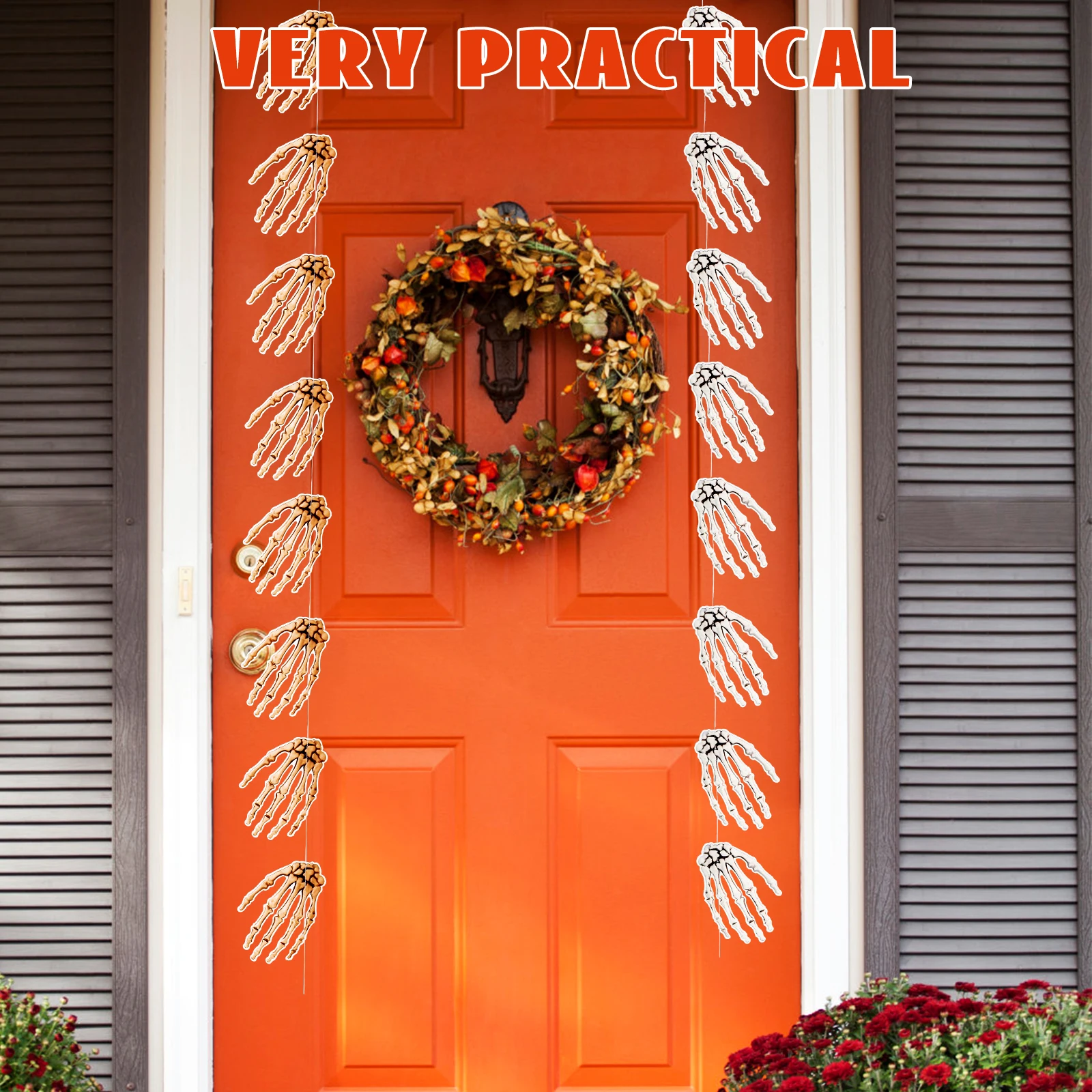 6Pcs Halloween Hand Banner Creepy Party Decor Indoor Outdoor Bunting Pendant Halloween Party Hanging Banner Pendant
6Pcs Halloween Hand Banner Creepy Party Decor Indoor Outdoor Bunting Pendant Halloween Party Hanging Banner Pendant