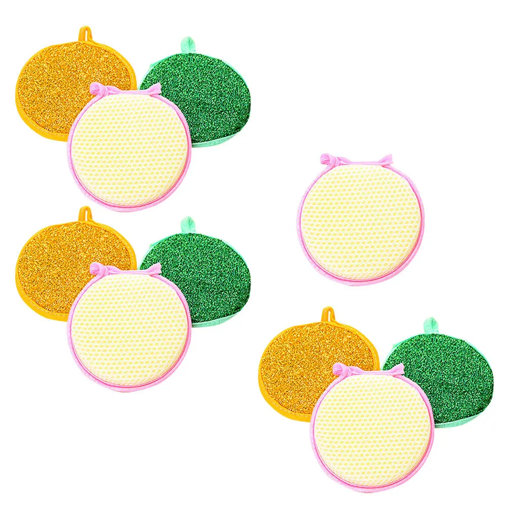 10Pcs Dual Side Round Sponge Kitchen Scrubber High Efficiency Multi-Purpose Dish Sponge for Dishes Stove Scrub Sponges
10Pcs Dual Side Round Sponge Kitchen Scrubber High Efficiency Multi-Purpose Dish Sponge for Dishes Stove Scrub Sponges