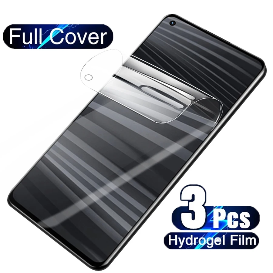 3PCS Curved Front Hydrogel Film For Realme GT Master Edition 5G Screen Protector Not Glass Realme GT Neo3 Neo 2T 9 8 7 6 Pro
3PCS Curved Front Hydrogel Film For Realme GT Master Edition 5G Screen Protector Not Glass Realme GT Neo3 Neo 2T 9 8 7 6 Pro