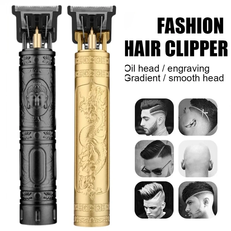 T9 Vintage Hair Clipper Professional Electric Rechargeable Barber Trimmer Cordless Trimmer Type-c Zero Gapped Cutting Barber
T9 Vintage Hair Clipper Professional Electric Rechargeable Barber Trimmer Cordless Trimmer Type-c Zero Gapped Cutting Barber