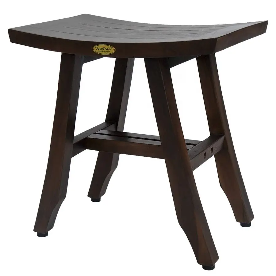 Teak Shower Bench 18 Inch Waterproof Wooden Seat for Inside Shower SpaQuality Shower Chair Curved Seat for Adults NonSlip Feet H
Teak Shower Bench 18 Inch Waterproof Wooden Seat for Inside Shower SpaQuality Shower Chair Curved Seat for Adults NonSlip Feet H