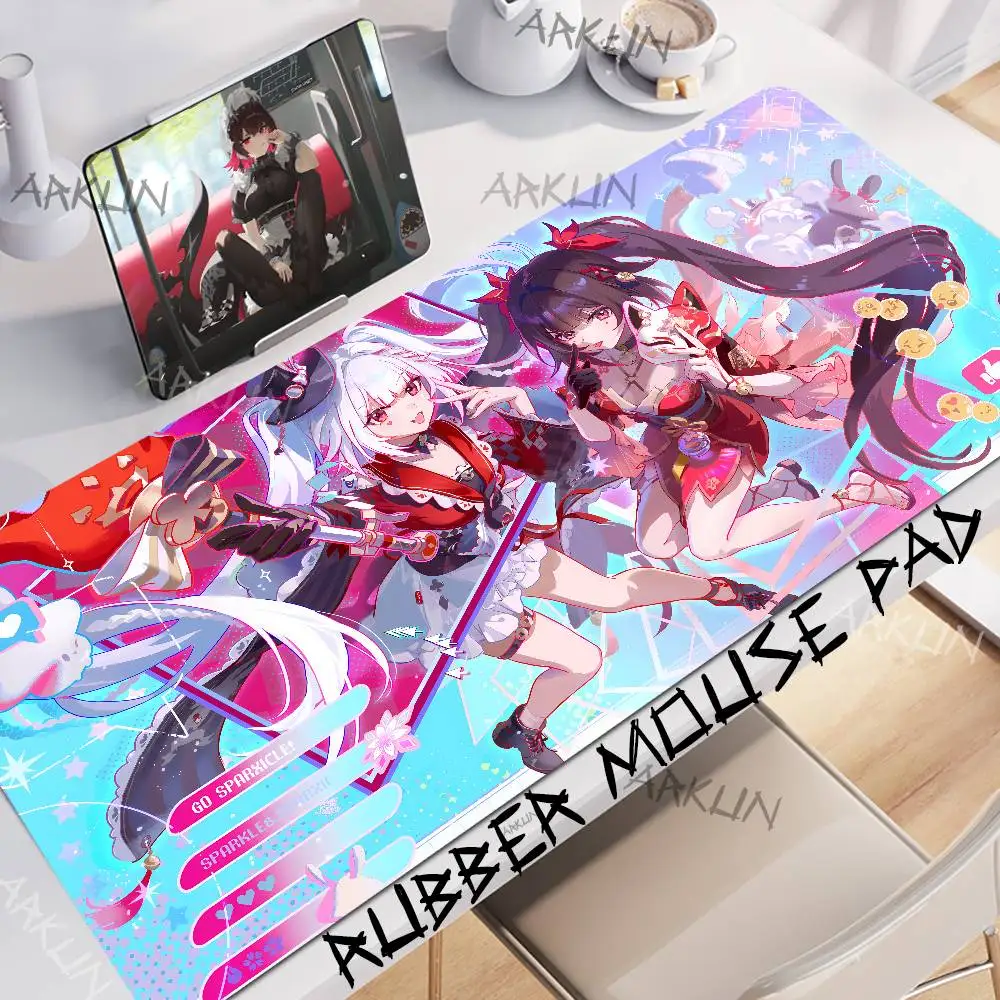 Cute Funny Hot Kawaii Girl Sparxie Large Honkai Star Rail Gaming Mouse Pad XXL 900X400 Gamer Computer Table Mat
Cute Funny Hot Kawaii Girl Sparxie Large Honkai Star Rail Gaming Mouse Pad XXL 900X400 Gamer Computer Table Mat