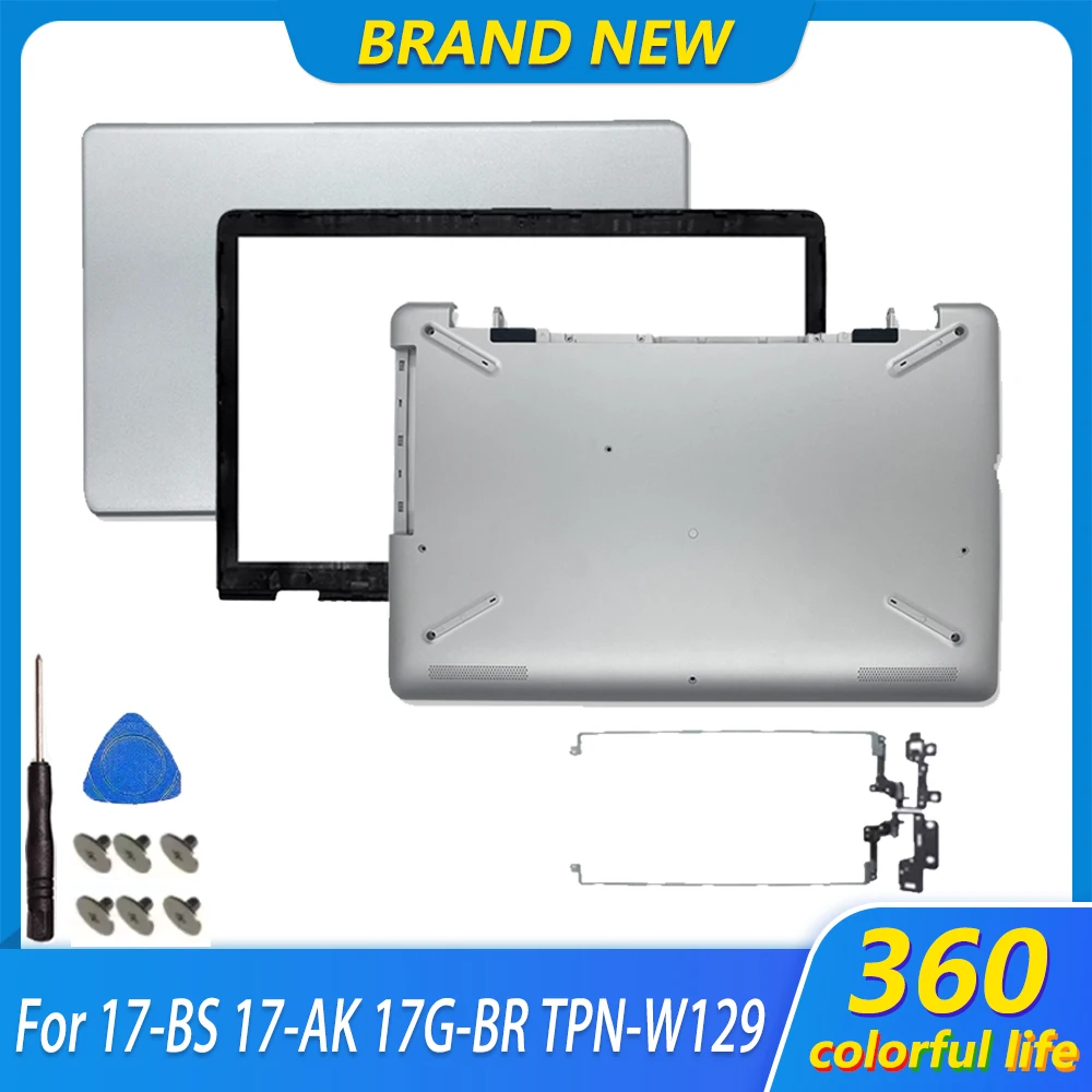 New Laptop Case For 17-BS 17-AK 17G-BR TPN-W129 W130 LCD Screen Back Cover Front Bezel Lower Bottom Cover Housing Silver 17.3
New Laptop Case For 17-BS 17-AK 17G-BR TPN-W129 W130 LCD Screen Back Cover Front Bezel Lower Bottom Cover Housing Silver 17.3