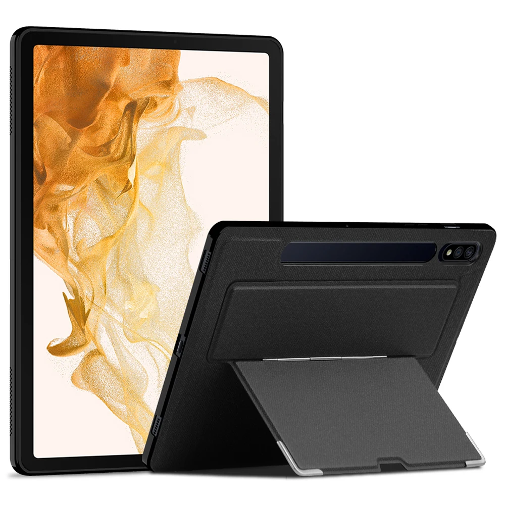 Чехол для Samsung Galaxy Tab S8, чехол для ПК с покрытием из искусственной кожи и задней подставкой
Чехол для Samsung Galaxy Tab S8, чехол для ПК с покрытием из искусственной кожи и задней подставкой