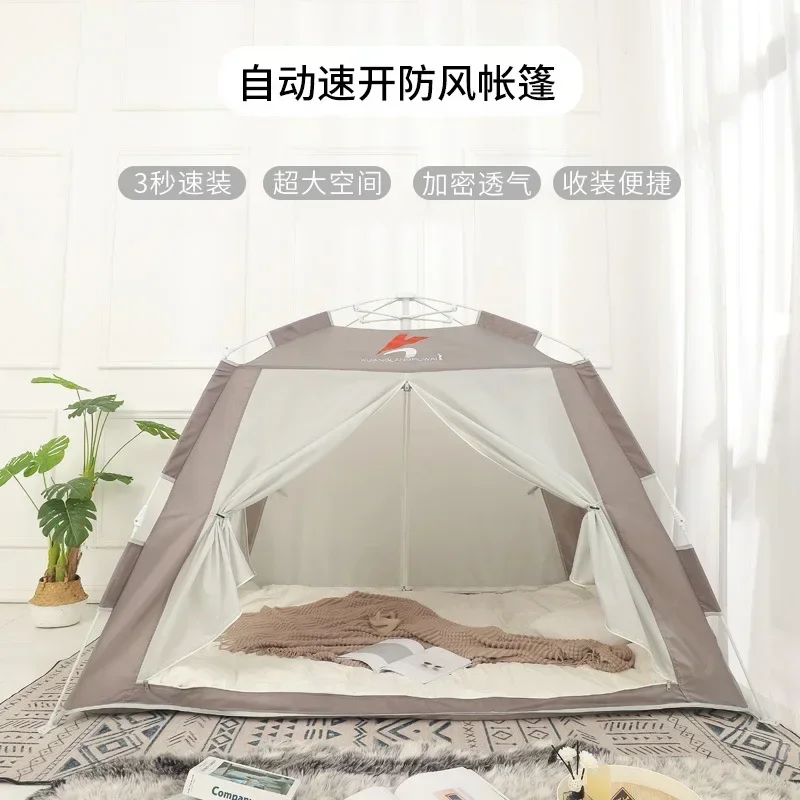 Fully Automatic Quick Open Children's Winter Bed Tent Indoor Household Adult Sleeping Ground Thickened Insulation
Fully Automatic Quick Open Children's Winter Bed Tent Indoor Household Adult Sleeping Ground Thickened Insulation