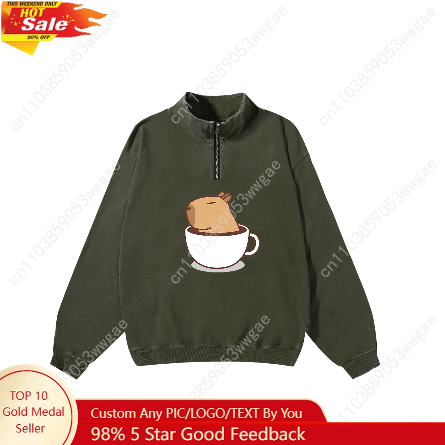 Capybara Retro Sweatshirt Mens Womans Teenagers Vintage Pullover Half Zipper Sweatshirt Anime Customized Top Long Sleeved Tshirt
Capybara Retro Sweatshirt Mens Womans Teenagers Vintage Pullover Half Zipper Sweatshirt Anime Customized Top Long Sleeved Tshirt