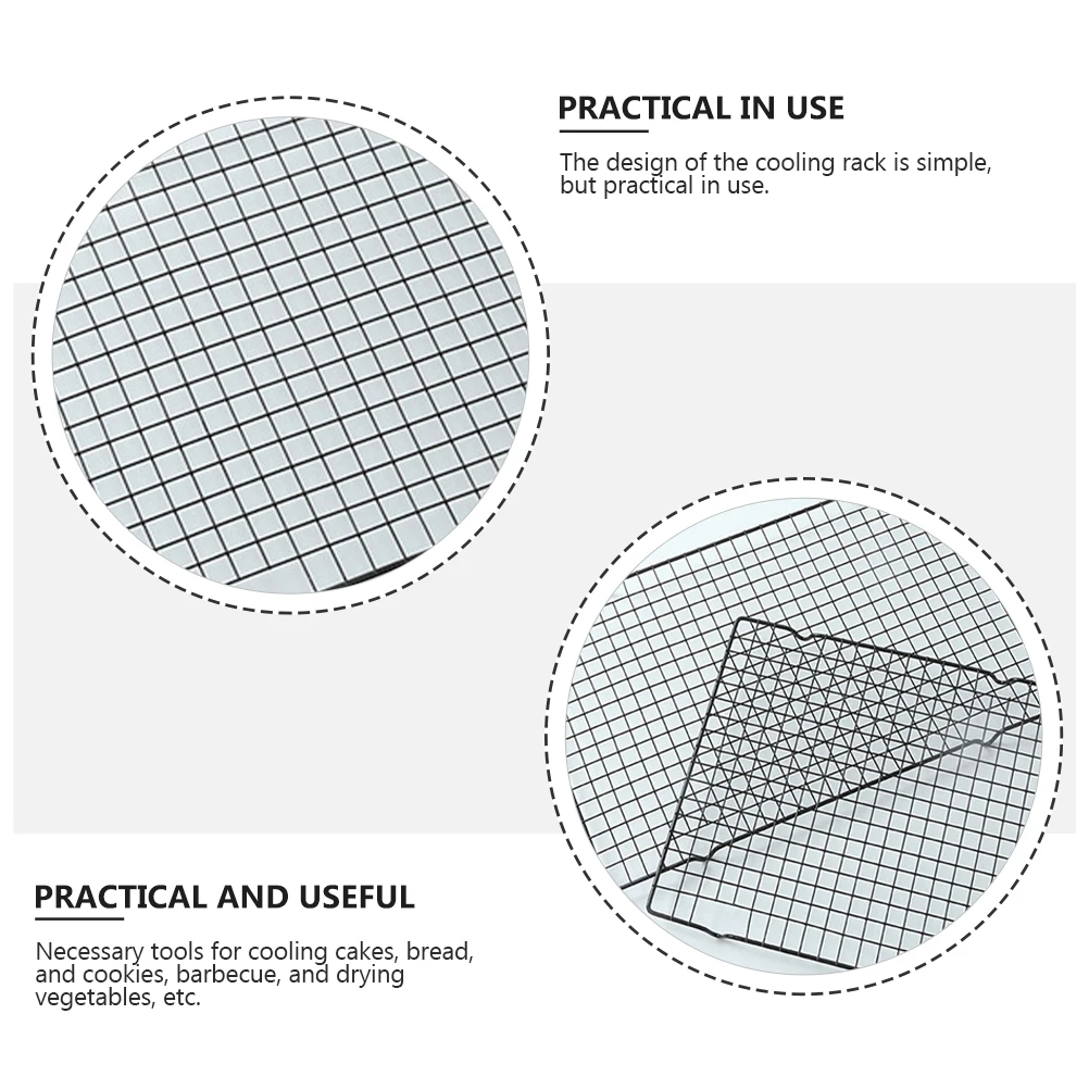 2 Pcs Cake Mold Cooling Rack Biscuit Non Stick Cooler Kitchen Tool Carbon Steel Cookie
2 Pcs Cake Mold Cooling Rack Biscuit Non Stick Cooler Kitchen Tool Carbon Steel Cookie