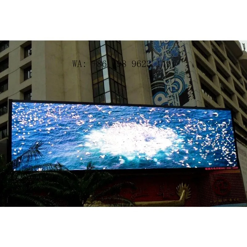 P4 P5 P6 P8 P10 Full Color Outdoor LED Board Waterproof High Brightness Fixed Panel for Commercial Advertising Display
P4 P5 P6 P8 P10 Full Color Outdoor LED Board Waterproof High Brightness Fixed Panel for Commercial Advertising Display
