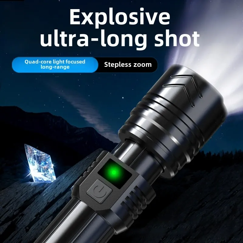 Hot selling flashlight with strong light and multifunctional function, long-lasting handheld flashlight, small flashlight
Hot selling flashlight with strong light and multifunctional function, long-lasting handheld flashlight, small flashlight