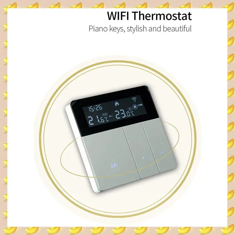 Tuya Wi-Fi термостат водяной/электрический подогрев пола водяной газовый котел умная температура голосовой пульт дистанционного управления 16A простой в использовании
Tuya Wi-Fi термостат водяной/электрический подогрев пола водяной газовый котел умная температура голосовой пульт дистанционного управления 16A простой в использовании