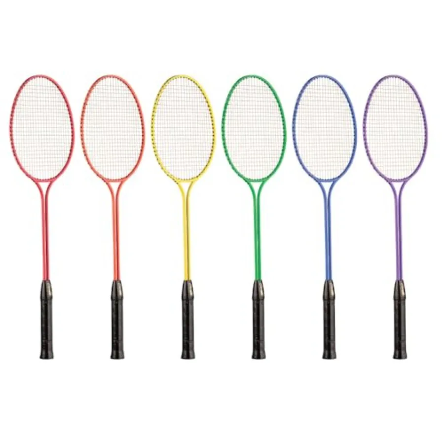 26" Twin Shaft Badminton Racket with Braided Nylon Strings Set of 6 - Multiple Colors - For All Skill Levels
26" Twin Shaft Badminton Racket with Braided Nylon Strings Set of 6 - Multiple Colors - For All Skill Levels