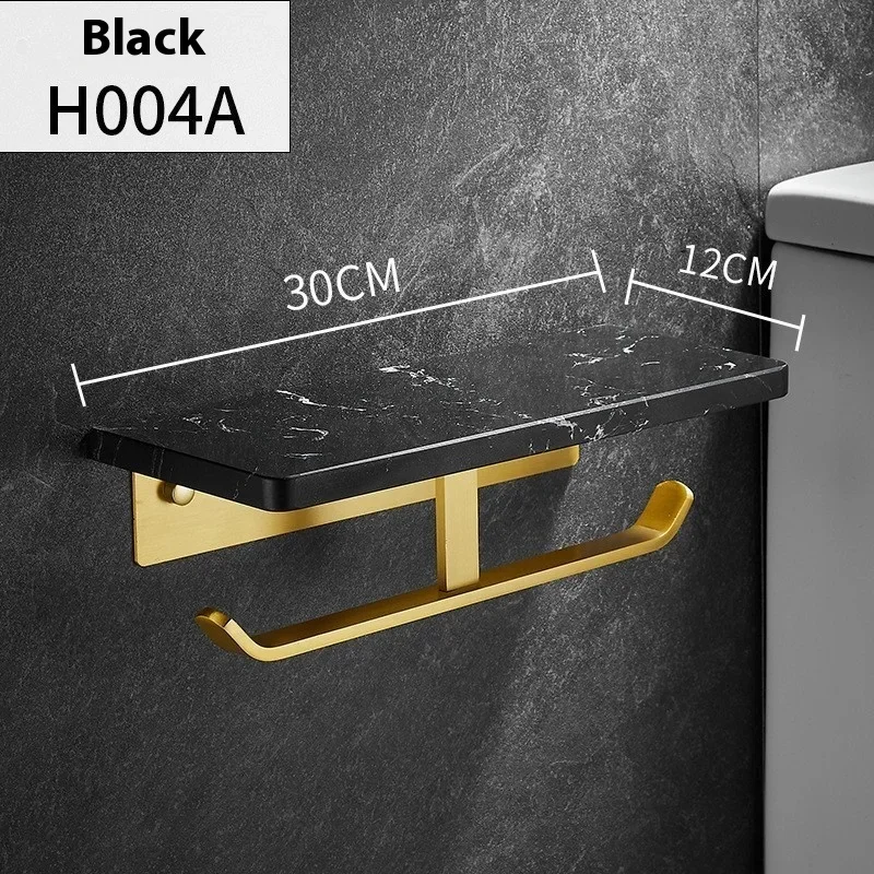 Bathroom marble tissue holder, toilet paper holder, mobile phone storage rack, non perforated toilet, gold roll paper holder
Bathroom marble tissue holder, toilet paper holder, mobile phone storage rack, non perforated toilet, gold roll paper holder