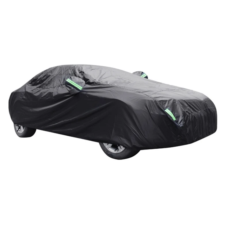 1 PCS Sedan Full Car Covers Universal Black Outdoor Waterproof Sun Snow Rain Protection Reflective Strip Car Cover
1 PCS Sedan Full Car Covers Universal Black Outdoor Waterproof Sun Snow Rain Protection Reflective Strip Car Cover