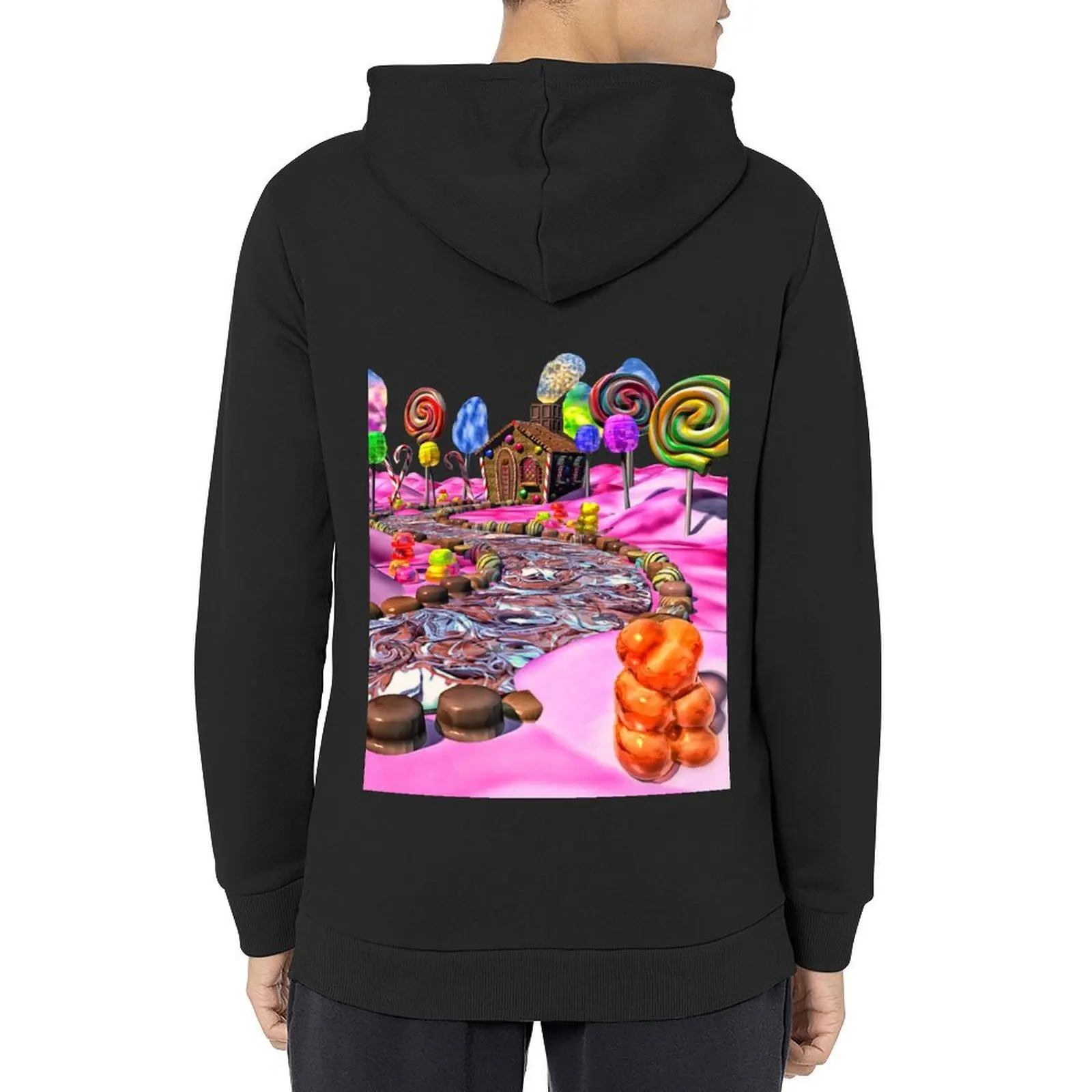 Pink Candyland Hoodie men's sweat-shirt set blouse autumn clothes anime clothes new in hoodies & sweat-shirt 
Pink Candyland Hoodie men's sweat-shirt set blouse autumn clothes anime clothes new in hoodies & sweat-shirt