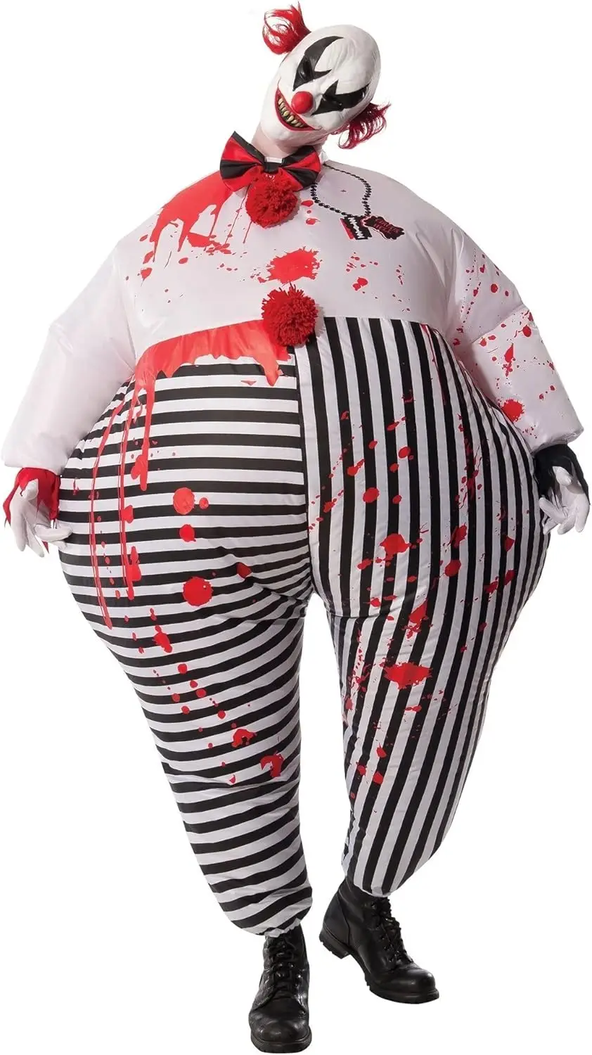 Scary Inflatable Clown Costume for Adults, Halloween Party Fancy Dress
Scary Inflatable Clown Costume for Adults, Halloween Party Fancy Dress