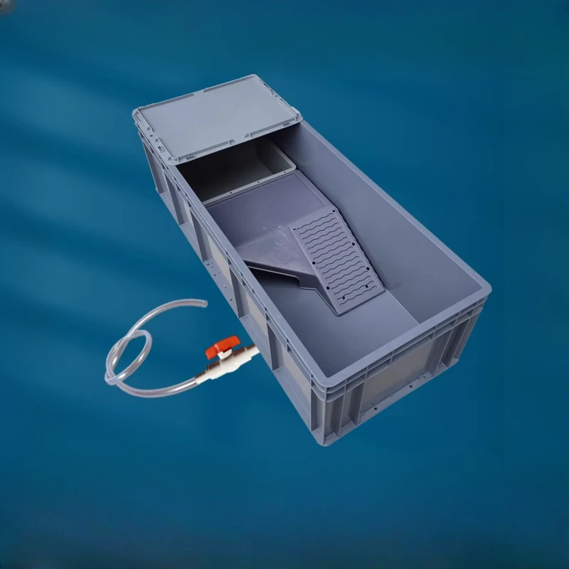 Large turtle plastic box open goldfish tank turtle tank special box breeding box with drainage
Large turtle plastic box open goldfish tank turtle tank special box breeding box with drainage