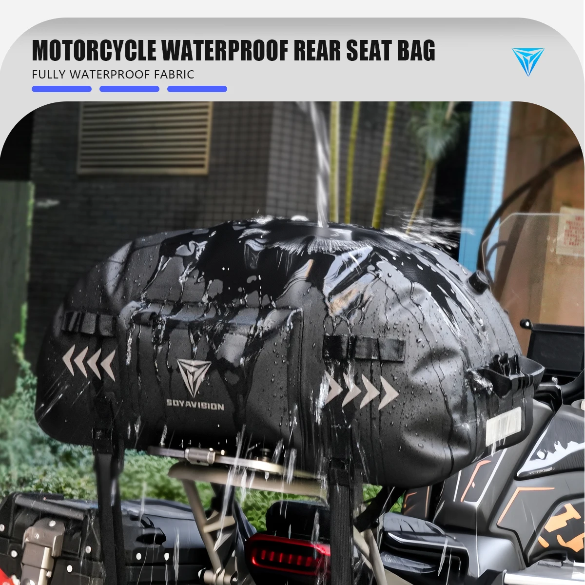 Waterproof Motorcycle Tail Bag Multi-functional Durable Rear Motorcycle Seat Bag for BMW HONDA YAMAHA SUZUKI
Waterproof Motorcycle Tail Bag Multi-functional Durable Rear Motorcycle Seat Bag for BMW HONDA YAMAHA SUZUKI