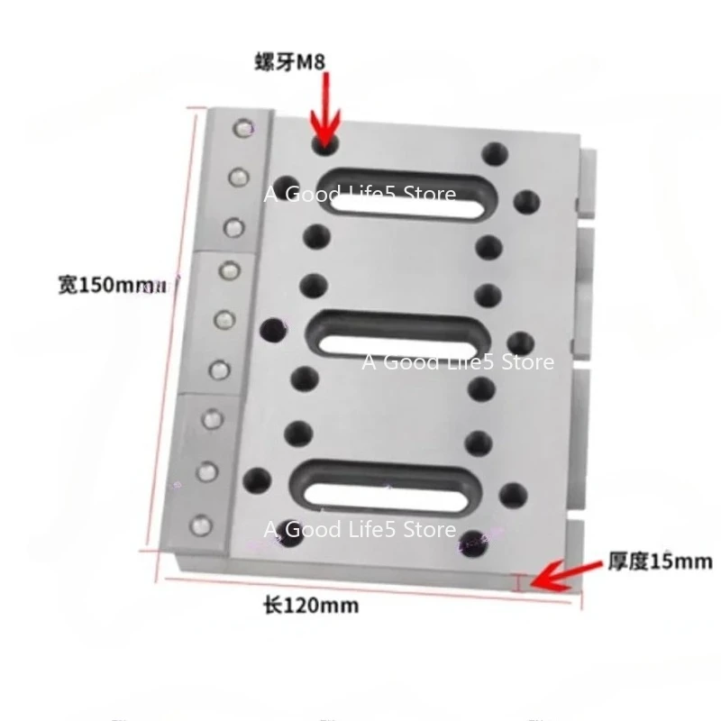 EDM Wire Cut Parts Clamp Stainless Holder Jig Tools 120*150 for Sodick Mitsubish Fanuc Makino Charmilles Wire Cutting Machine
EDM Wire Cut Parts Clamp Stainless Holder Jig Tools 120*150 for Sodick Mitsubish Fanuc Makino Charmilles Wire Cutting Machine